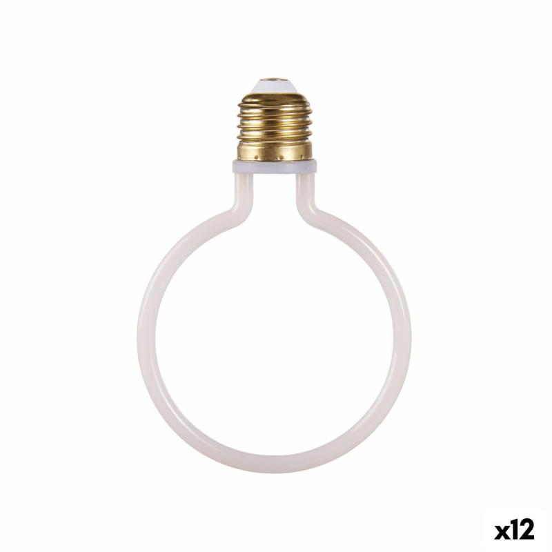 Bombilla LED Blanco 4 W E27 9,3 x 13,5 x 3 cm (2700 K) (12 Unidades) Bombilla LED Blanco 4 W E27 9,3 x 13,5 x 3 cm (2700 K) (12 Unidades)