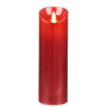 Vela LED Rojo 8 x 8 x 25 cm (12 Unidades)