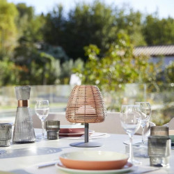 Lámpara de LED Lumisky BOHEME Blanco Acero
