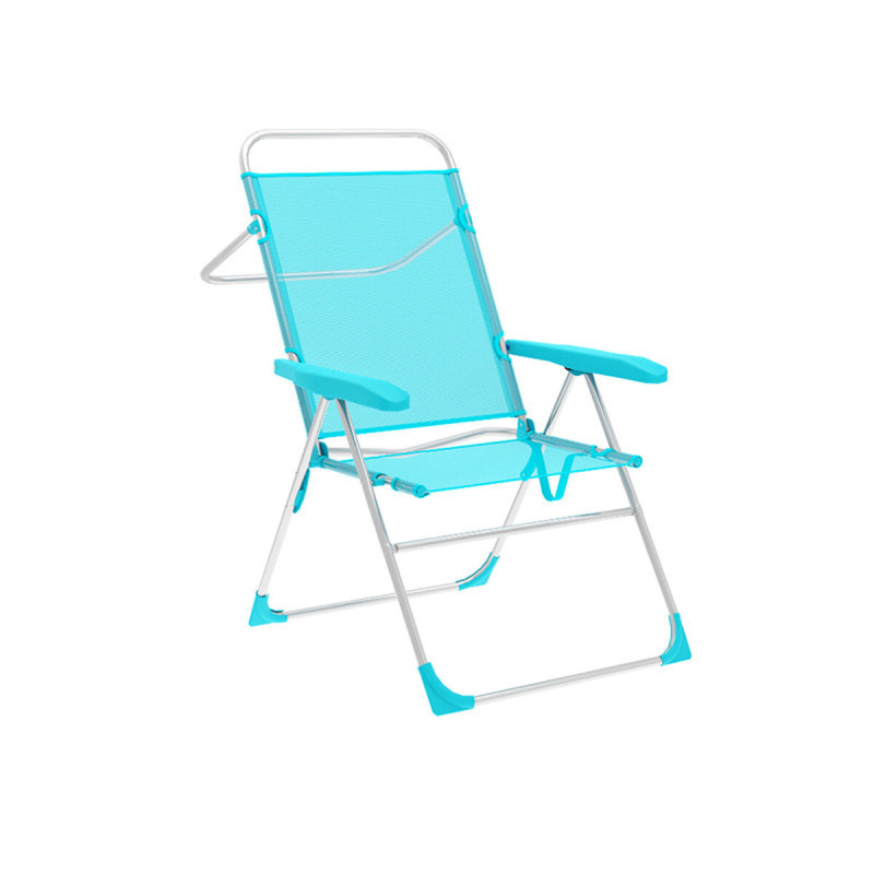 Silla Plegable Marbueno Aguamarina 59 x 97 x 61 cm Silla Plegable Marbueno Aguamarina 59 x 97 x 61 cm