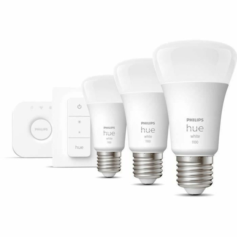 Bombilla LED Philips Starter Kit E27 9,5 W Blanco F (3 Unidades) Bombilla LED Philips Starter Kit E27 9,5 W Blanco F (3 Unidades)