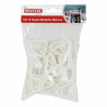Pinza Sujeta Manteles Privilege 59443 14 pcs Blanco 4,5 cm (14 Piezas)