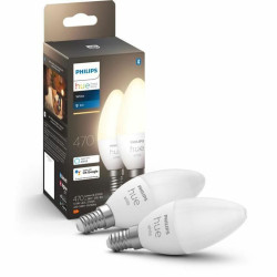 Bombilla LED Philips 8719514320628 Blanco F E14 E27 470 lm (2 Unidades