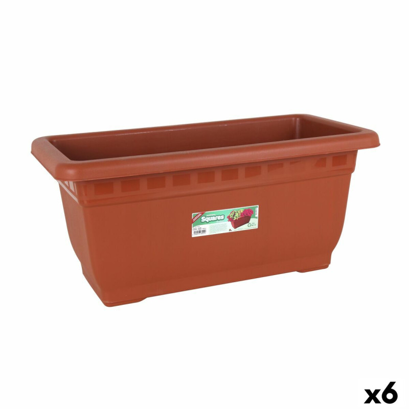 Jardinera Dem Squares 60 x 30 x 30 cm (6 Unidades) Jardinera Dem Squares 60 x 30 x 30 cm (6 Unidades)