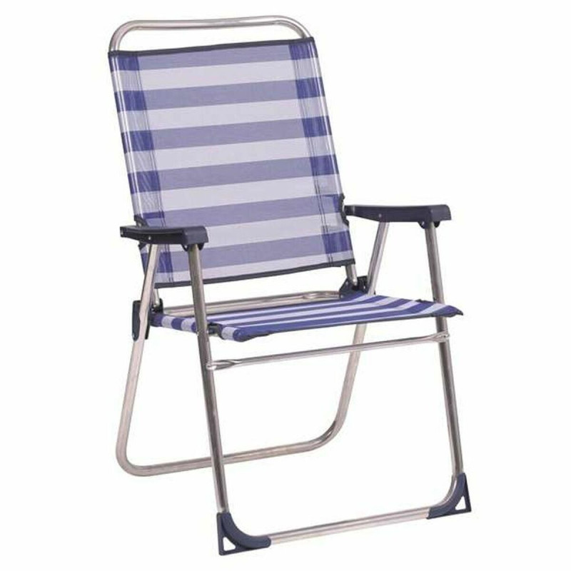 Silla de Playa Alco Azul 57 x 89 x 60 cm Silla de Playa Alco Azul 57 x 89 x 60 cm