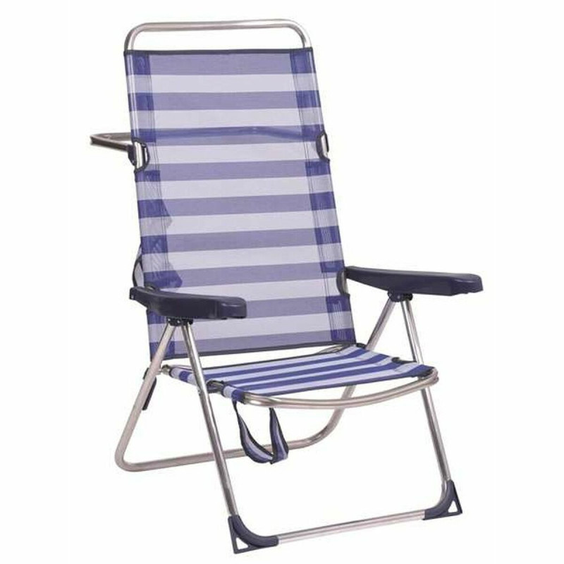 Silla de Playa Alco Azul 65 x 60 x 100 cm Silla de Playa Alco Azul 65 x 60 x 100 cm