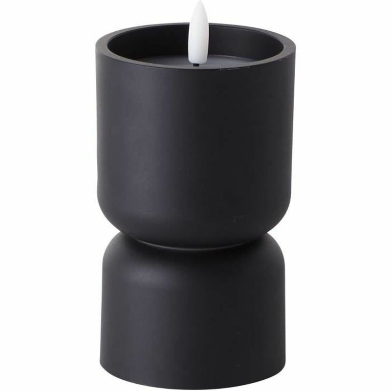 Vela LED Brilliant Negro 3 W 15 x 8 cm Plástico Vela LED Brilliant Negro 3 W 15 x 8 cm Plástico