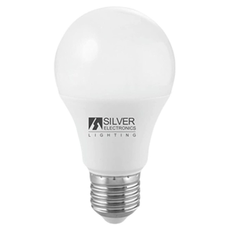 Bombilla LED Silver Electronics ECO ESTANDAR E27 Blanco Bombilla LED Silver Electronics ECO ESTANDAR E27 Blanco