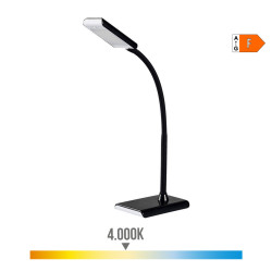 Lámpara de escritorio EDM Flexo/Lámpara de escritorio Negro Poliprop