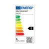 Bombilla LED EDM 700 lm E 5,5 W B15D Ø 1,7 x 5,7 cm (3200 K)