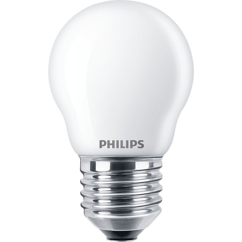 Bombilla LED Philips F 40 W 4,3 W E27 470 lm 4,5 x 8,2 cm (2700 K) Bombilla LED Philips F 40 W 4,3 W E27 470 lm 4,5 x 8,2 cm (2700 K)