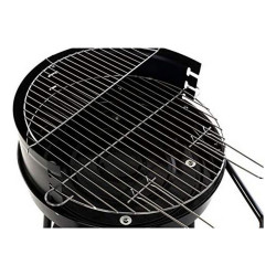 Barbacoa de Carbón con Ruedas DKD Home Decor Negro Metal Plástico 59
