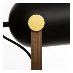 Lámpara de mesa Atmosphera Action Trípode Negro Poliestireno 25 W 22