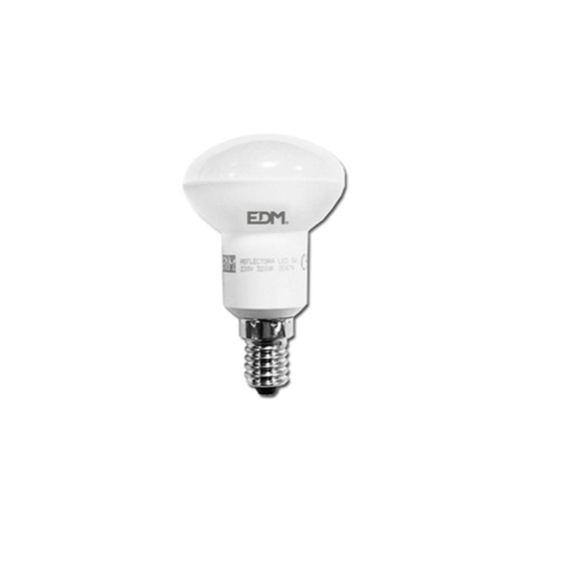 Bombilla LED EDM Reflectora G 5 W E14 350 lm Ø 4,5 x 8 cm (6400 K) Bombilla LED EDM Reflectora G 5 W E14 350 lm Ø 4,5 x 8 cm (6400 K)
