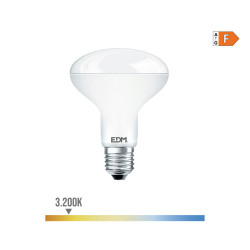 Bombilla LED EDM Reflectora F 10 W E27 810 Lm Ø 7,9 x 11 cm (3200 K)