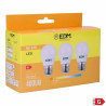 Pack de 3 bombillas LED EDM G 5 W E27 Ø 4,5 x 8 cm (3200 K)