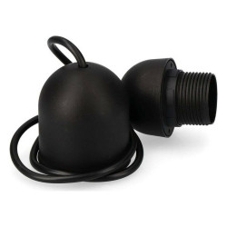 Portalámparas EDM Negro 250 V Termoplástico