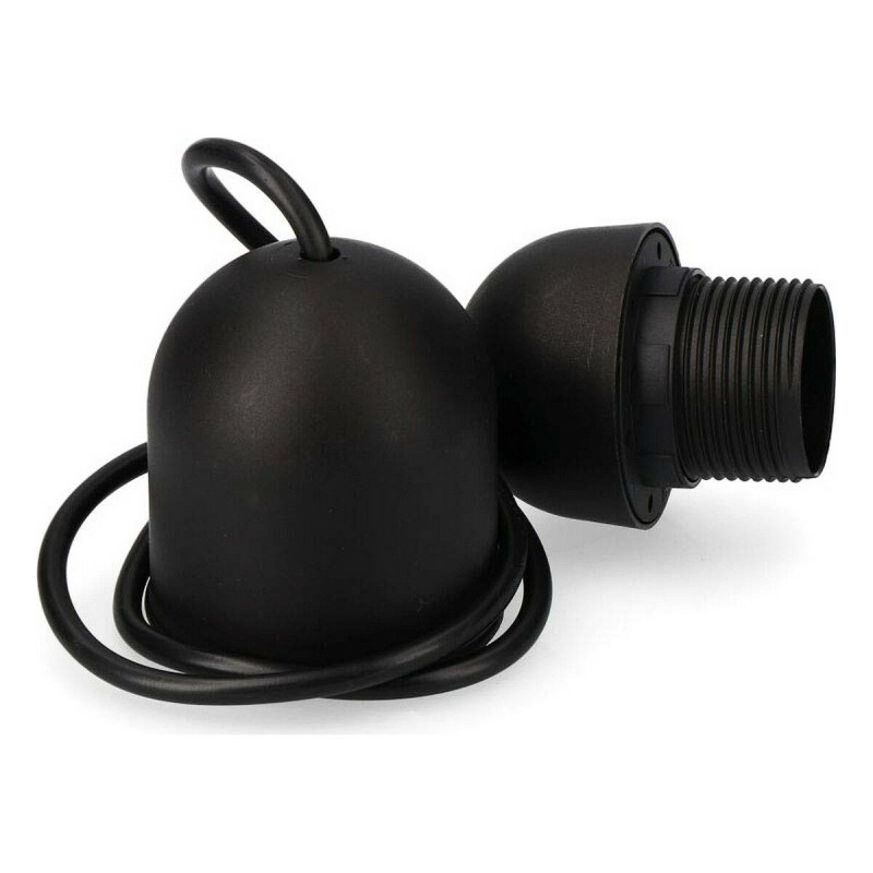 Portalámparas EDM Negro 250 V Termoplástico