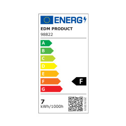 Tubo LED EDM Linestra S14S F 7 W 500 lm Ø 3 x 30 cm (6400 K)