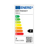 Tubo LED EDM Linestra S14S F 7 W 500 lm Ø 3 x 30 cm (6400 K)