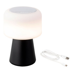 Lámpara LED con Altavoz Bluetooth y Cargador Inalámbrico Lumineo 894