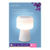 Lámpara LED con Altavoz Bluetooth y Cargador Inalámbrico Lumineo 894