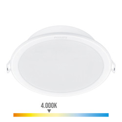 Downlight Philips Meson Blanco 5,5 W 500 lm Ø 9 cm (4000 K) (3 Unidad