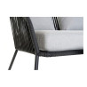 Conjunto de Sofá y Mesa DKD Home Decor MB-179039 Gris Jardín Poliés