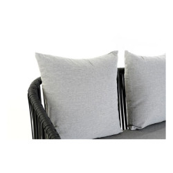 Conjunto de Sofá y Mesa DKD Home Decor MB-179039 Gris Jardín Poliés
