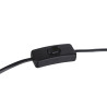 Lámpara de mesa LÁMPARAS INDUSTRIALES Gris Cristal Cemento 60 W 240V