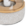 Lámpara de mesa LÁMPARAS INDUSTRIALES Gris Cristal Cemento 60 W 240V