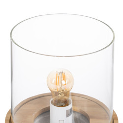 Lámpara de mesa LÁMPARAS INDUSTRIALES Gris Cristal Cemento 60 W 240V