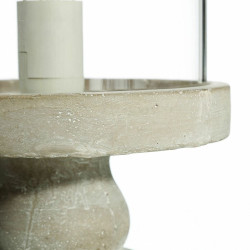 Lámpara de mesa LÁMPARAS INDUSTRIALES Gris Cristal Cemento 240V 240