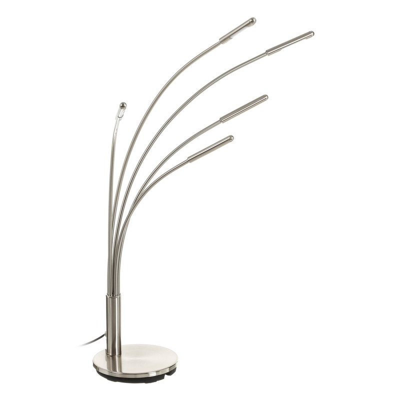 Lámpara de mesa Gris Metal Mármol Hierro 240V 78 x 21,5 x 98 cm Lámpara de mesa Gris Metal Mármol Hierro 240V 78 x 21,5 x 98 cm