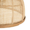 Lámpara de Techo 44 x 44 x 22 cm Natural