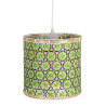 Lámpara de Techo 32 x 32 x 29 cm Natural Verde Bambú 220 V 40 W (3 U