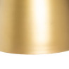 Lámpara de Techo 21 x 21 x 37 cm Dorado Madera Hierro 220 V Madera de