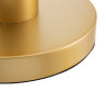 Lámpara de mesa Dorado Metal Cristal Hierro Hierro/Cristal 28 W 220 V