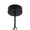 Lámpara de Techo 35 x 35 x 31 cm Negro Metal