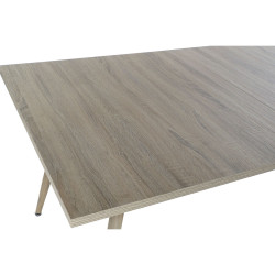 Mesa de Comedor DKD Home Decor 8424001808649 Metal Madera MDF 160 x 90
