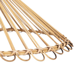 Lámpara de Techo 57 x 57 x 20,5 cm Natural Bambú 220 V 240 V 60 W (2