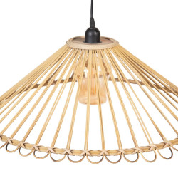 Lámpara de Techo 57 x 57 x 20,5 cm Natural Bambú 220 V 240 V 60 W (2