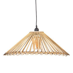 Lámpara de Techo 57 x 57 x 20,5 cm Natural Bambú 220 V 240 V 60 W (2