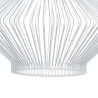Lámpara de Techo Metal Blanco 28 x 28 cm