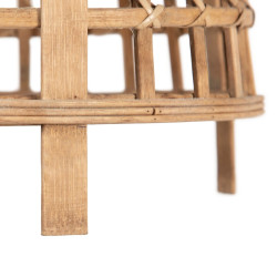 Lámpara de Techo 33,5 x 33,5 x 48,5 cm Natural Bambú 220 V 240 V 60