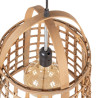 Lámpara de Techo 33,5 x 33,5 x 48,5 cm Natural Bambú 220 V 240 V 60