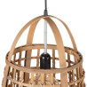 Lámpara de Techo 33,5 x 33,5 x 48,5 cm Natural Bambú 220 V 240 V 60