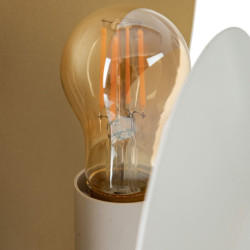 Lámpara de mesa Blanco Dorado Hierro 60 W 220 V 240 V 220-240 V 30 x