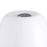 Lámpara de mesa Blanco Plateado Metal Cristal Hierro Hierro/Cristal 6