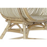 Silla de Jardín DKD Home Decor Multicolor Natural Ratán 61 x 58 x 92